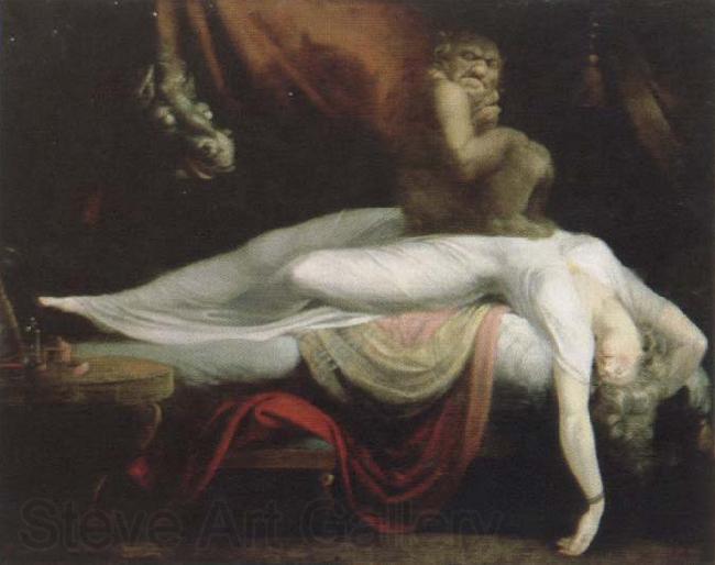 Henry Fuseli the nightmare